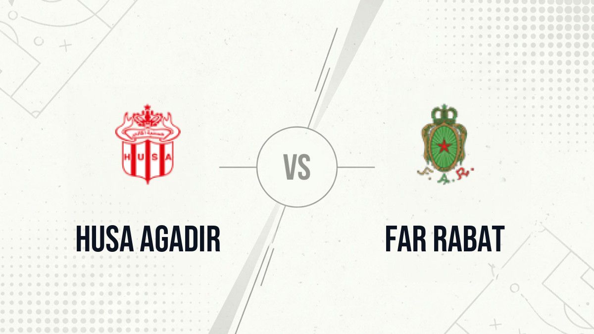 Pronostic HUSA Agadir FAR Rabat