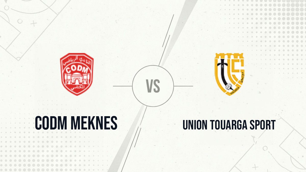 Pronostic CODM Meknes Union Touarga Sport