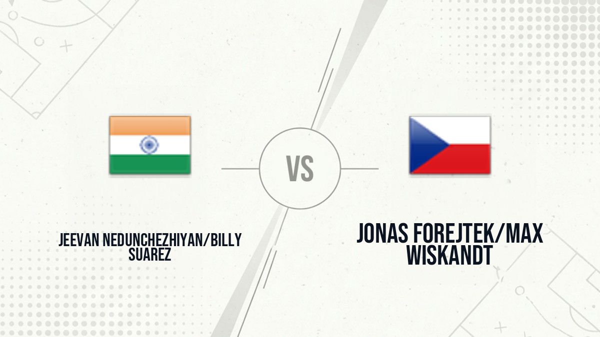 Pronostic Jeevan Nedunchezhiyan/Billy Suarez Jonas Forejtek/Max Wiskandt