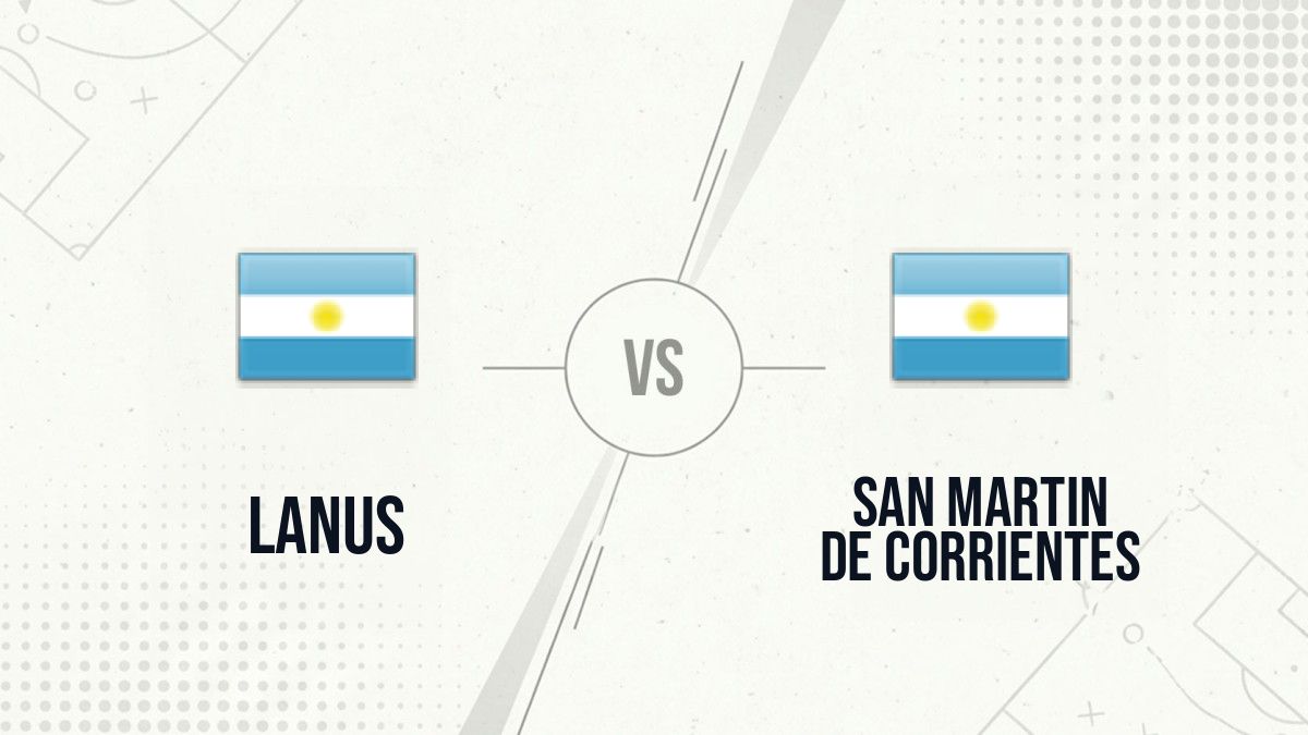 Pronostic Lanus San Martin de Corrientes