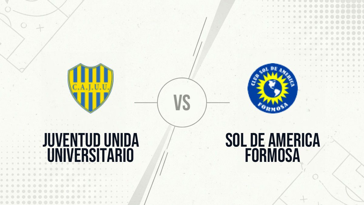 Pronostic Juventud Unida Universitario Sol de America Formosa