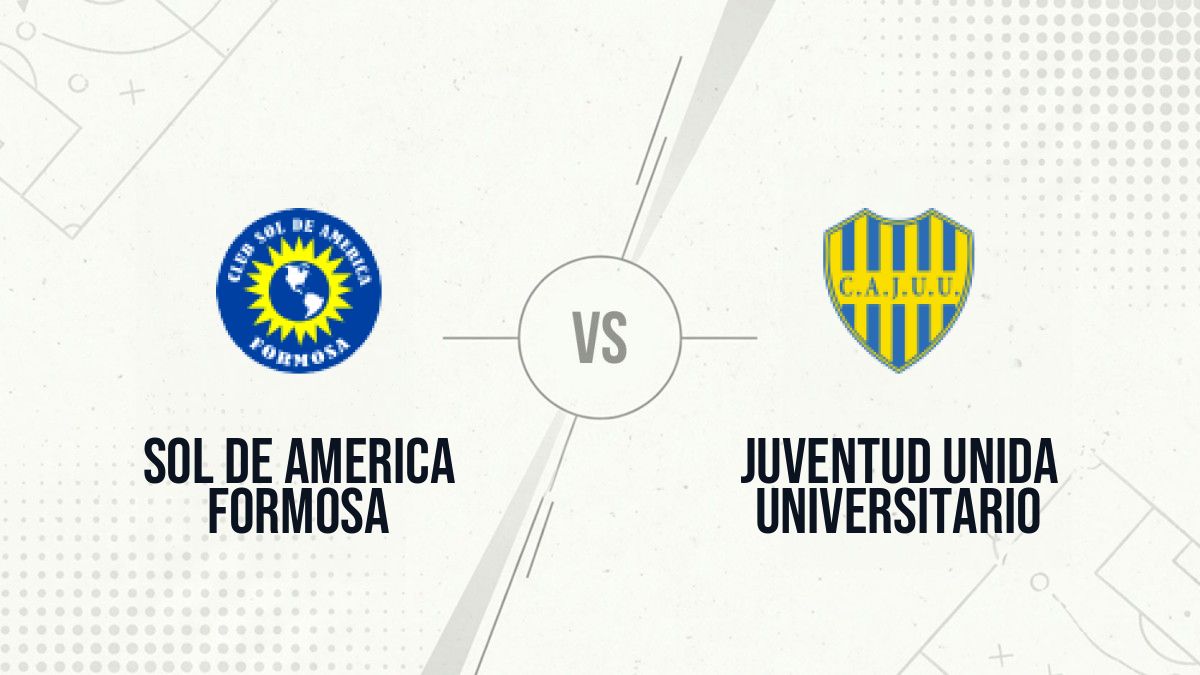 Pronostic Sol de America Formosa Juventud Unida Universitario