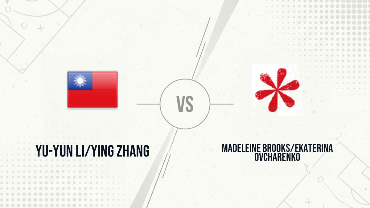 Pronostic Yu-Yun Li/Ying Zhang Madeleine Brooks/Ekaterina Ovcharenko