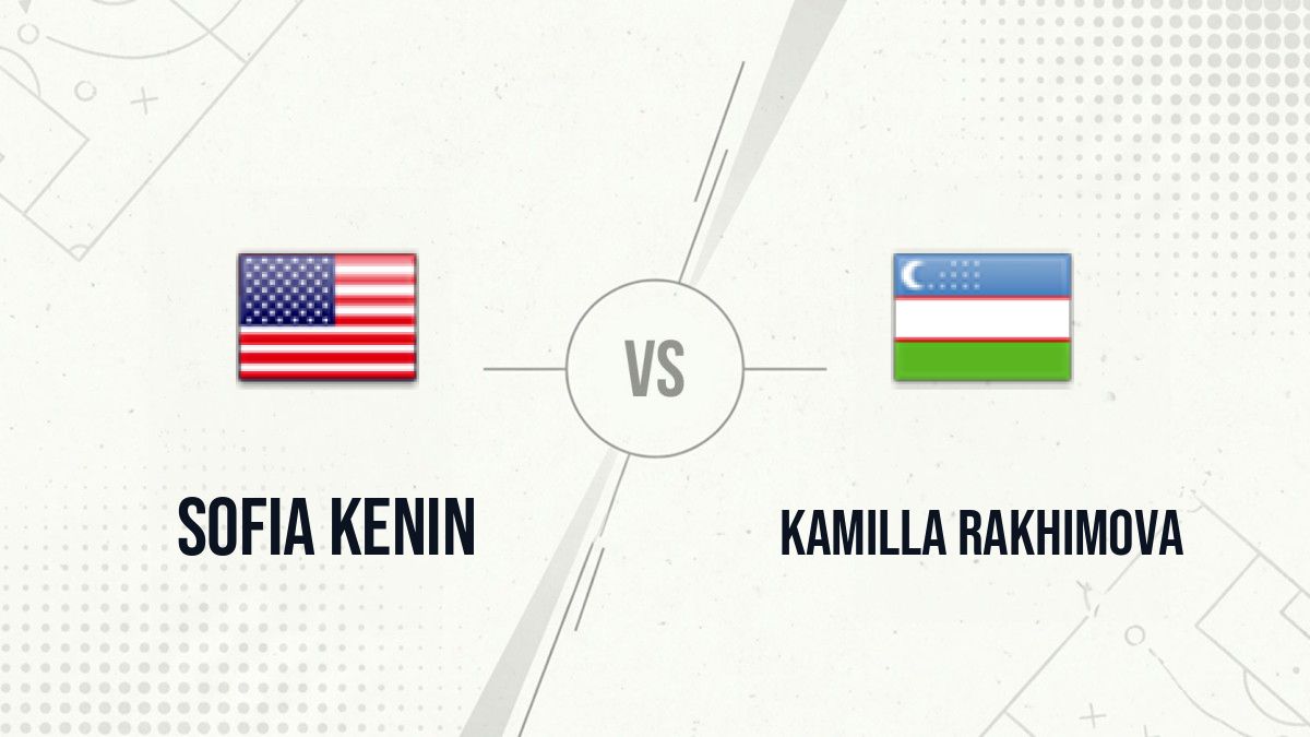 Pronostic Sofia Kenin Kamilla Rakhimova