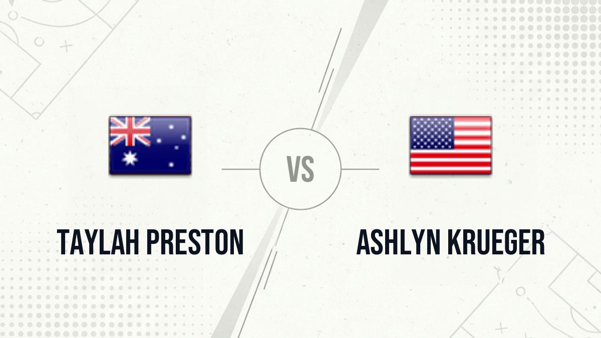 Pronostic Taylah Preston Ashlyn Krueger