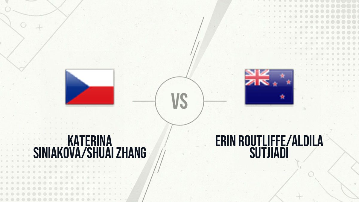 Pronostic Katerina Siniakova/Shuai Zhang Erin Routliffe/Aldila Sutjiadi