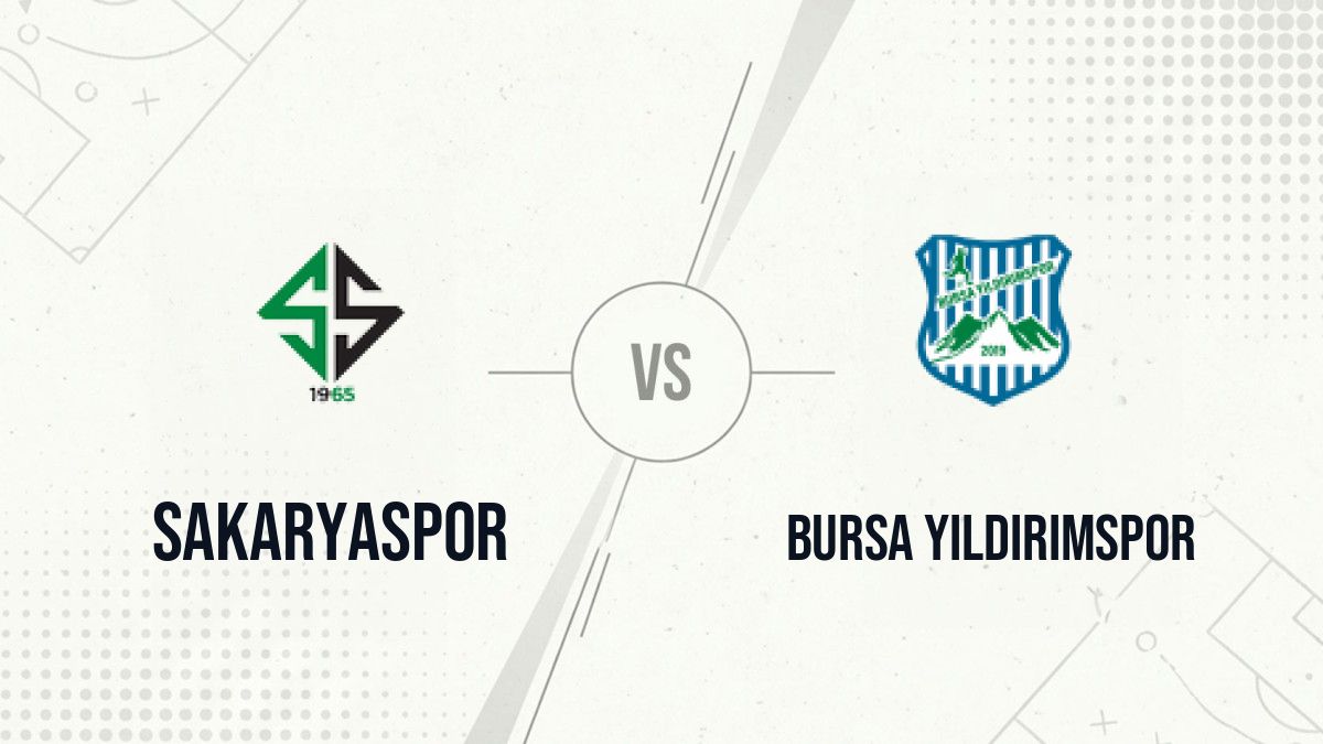 Pronostic Sakaryaspor Bursa Yildirimspor
