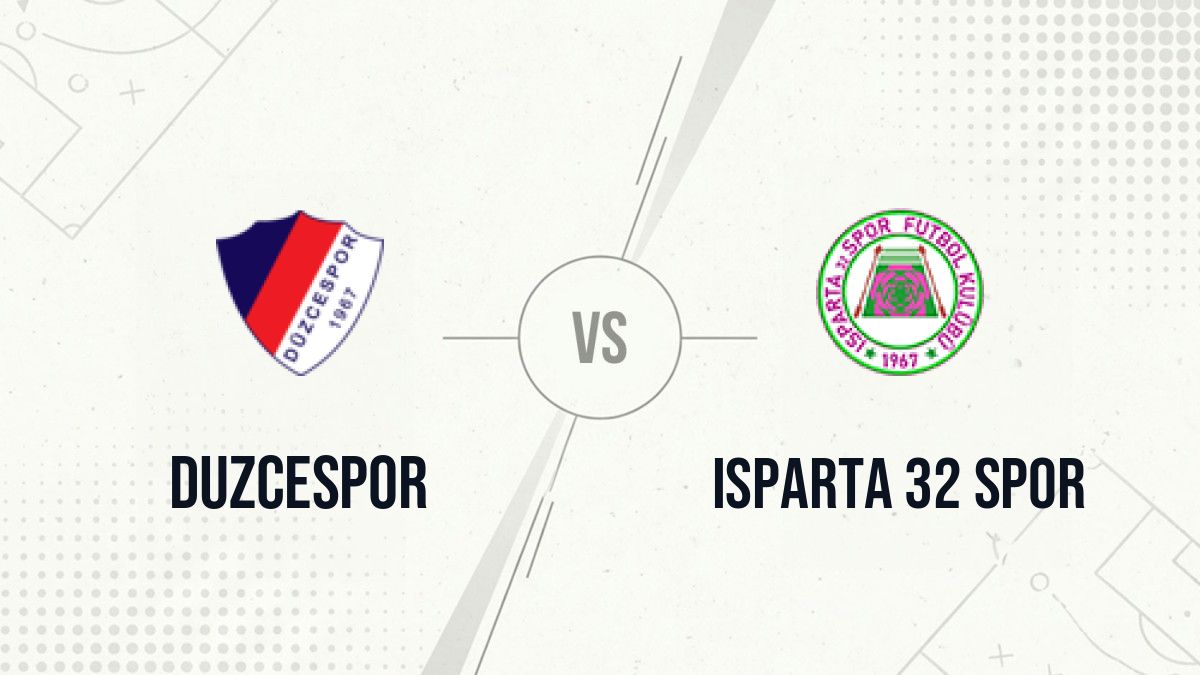 Pronostic Duzcespor Isparta 32 Spor