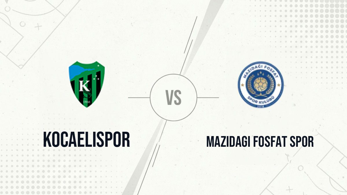 Pronostic Kocaelispor Mazidagi Fosfat Spor