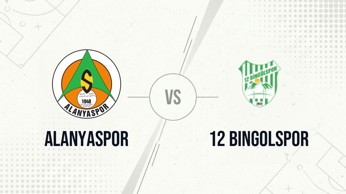 Pronostic Alanyaspor 12 Bingolspor