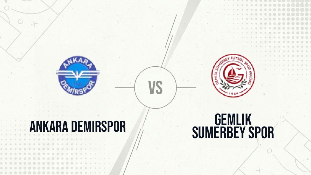 Pronostic Ankara Demirspor Gemlik Sumerbey Spor
