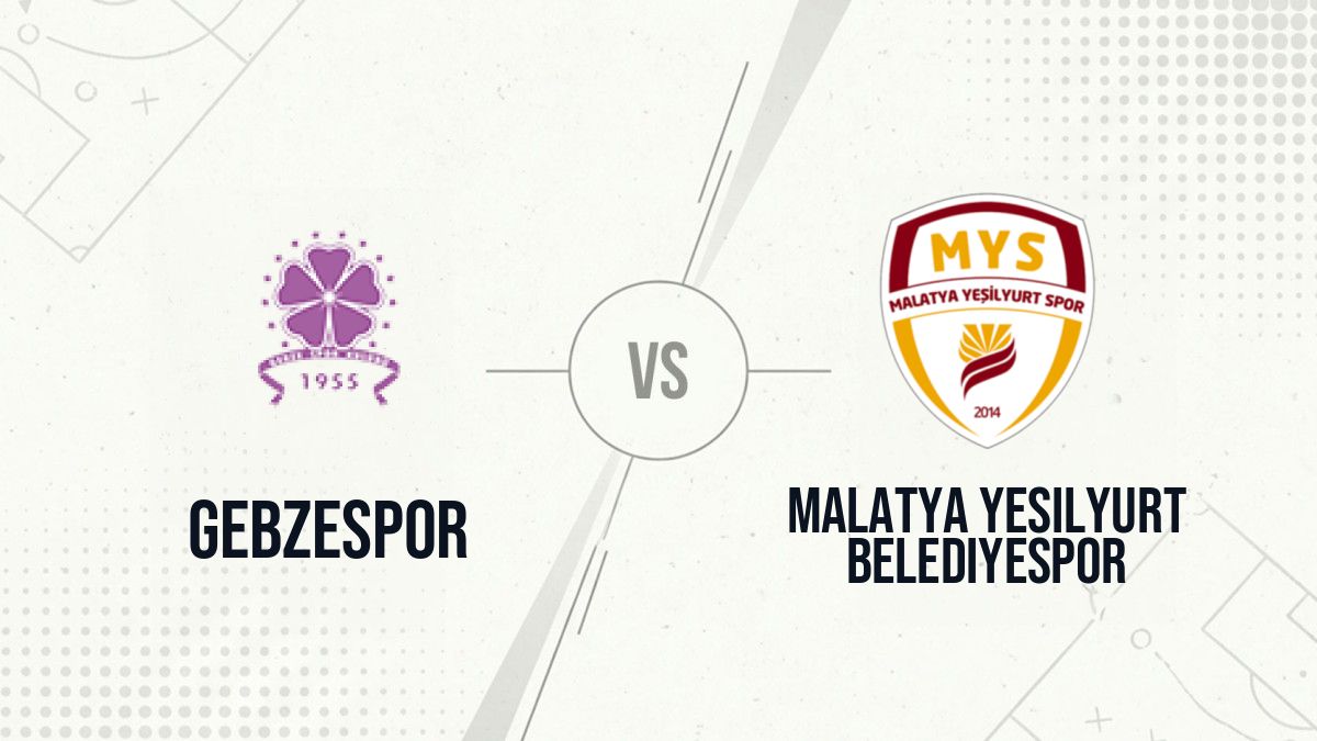 Pronostic Gebzespor Malatya Yesilyurt Belediyespor