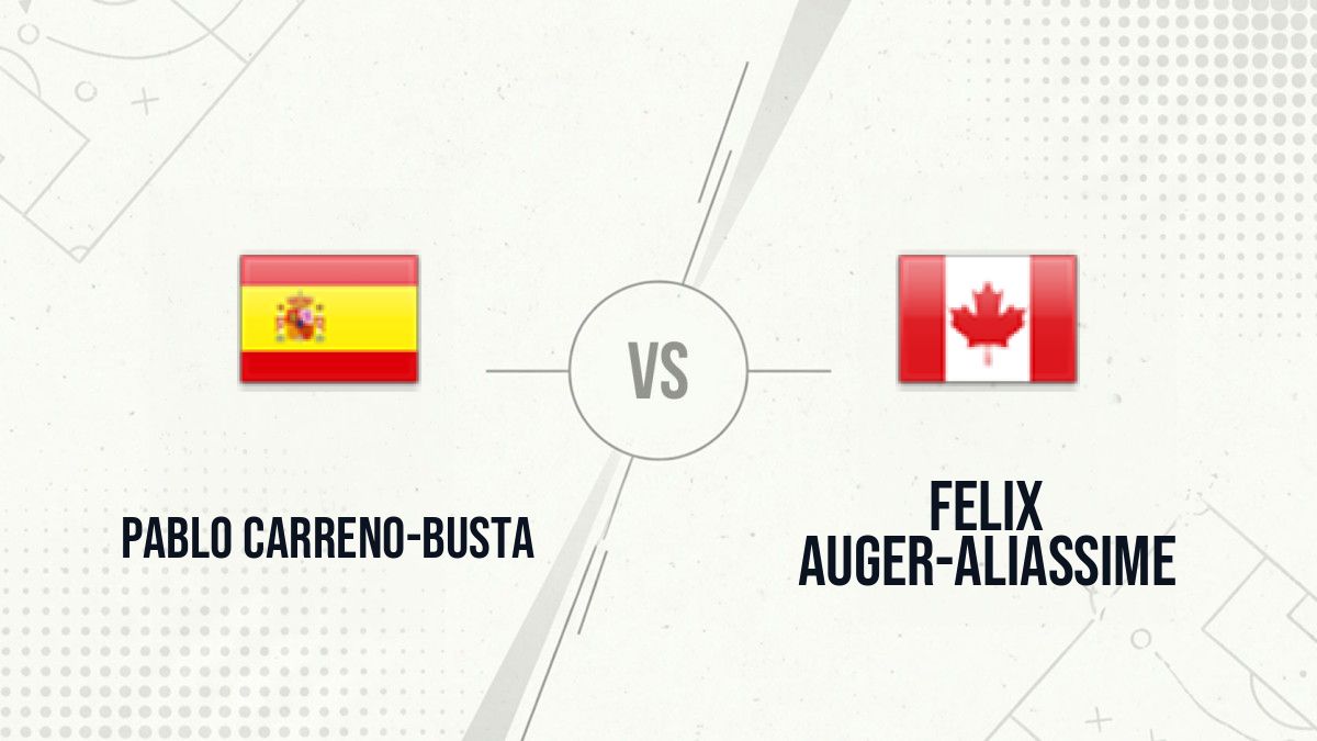 Pronostic Pablo Carreno-Busta Felix Auger-Aliassime