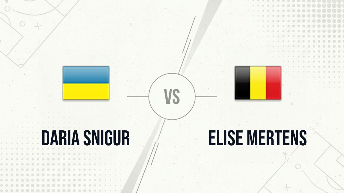 Pronostic Daria Snigur Elise Mertens