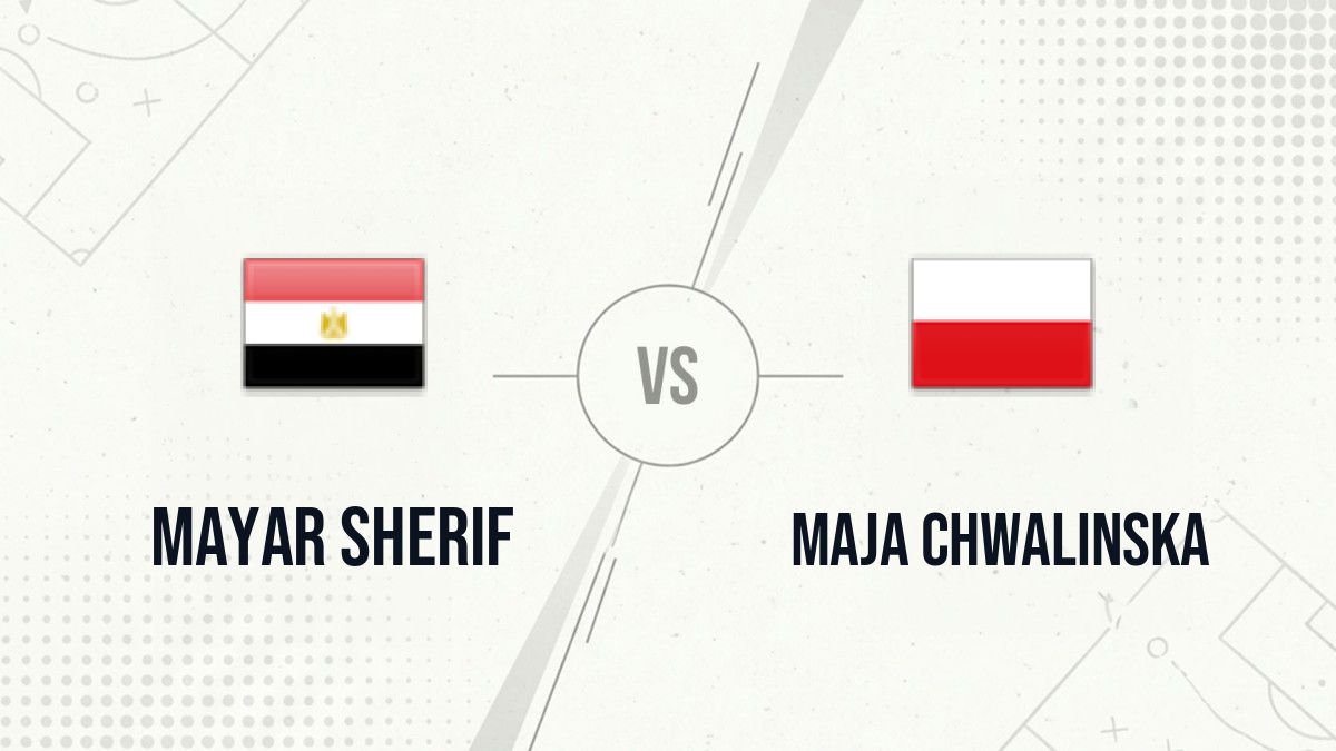 Pronostic Mayar Sherif Maja Chwalinska