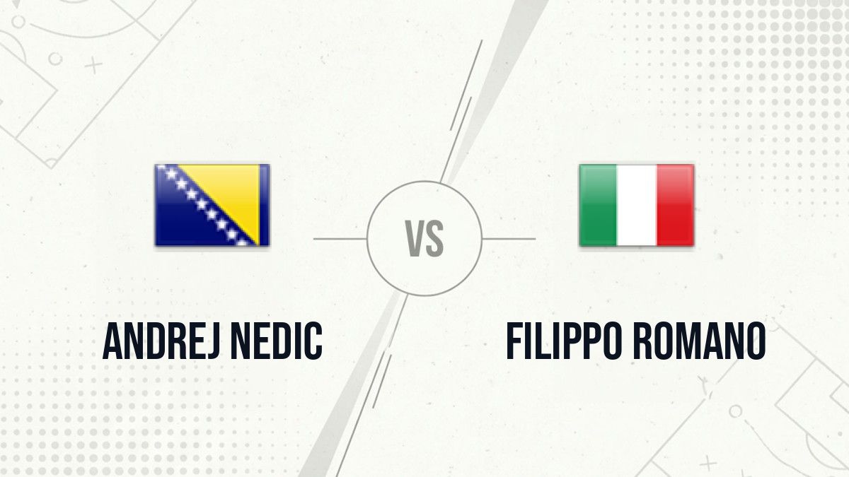 Pronostic Andrej Nedic Filippo Romano