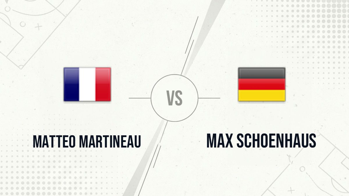 Pronostic Matteo Martineau Max Schoenhaus