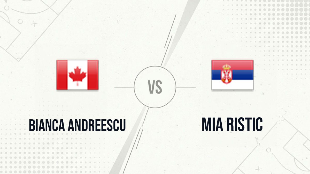 Pronostic Bianca Andreescu Mia Ristic