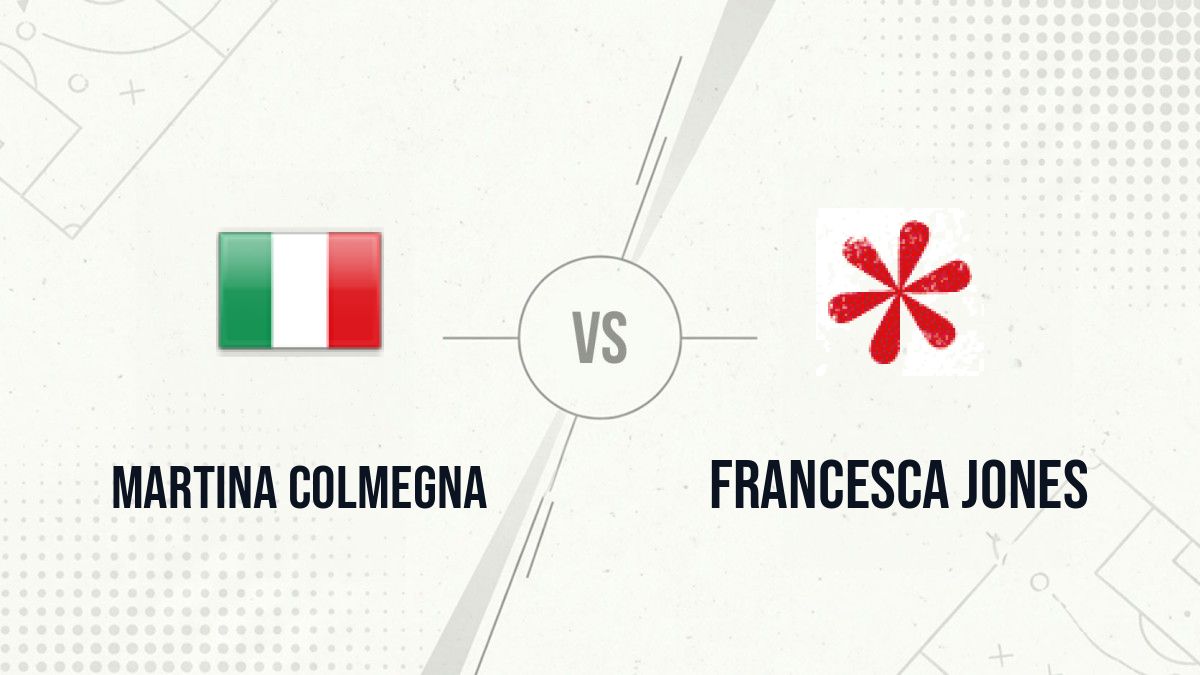 Pronostic Martina Colmegna Francesca Jones