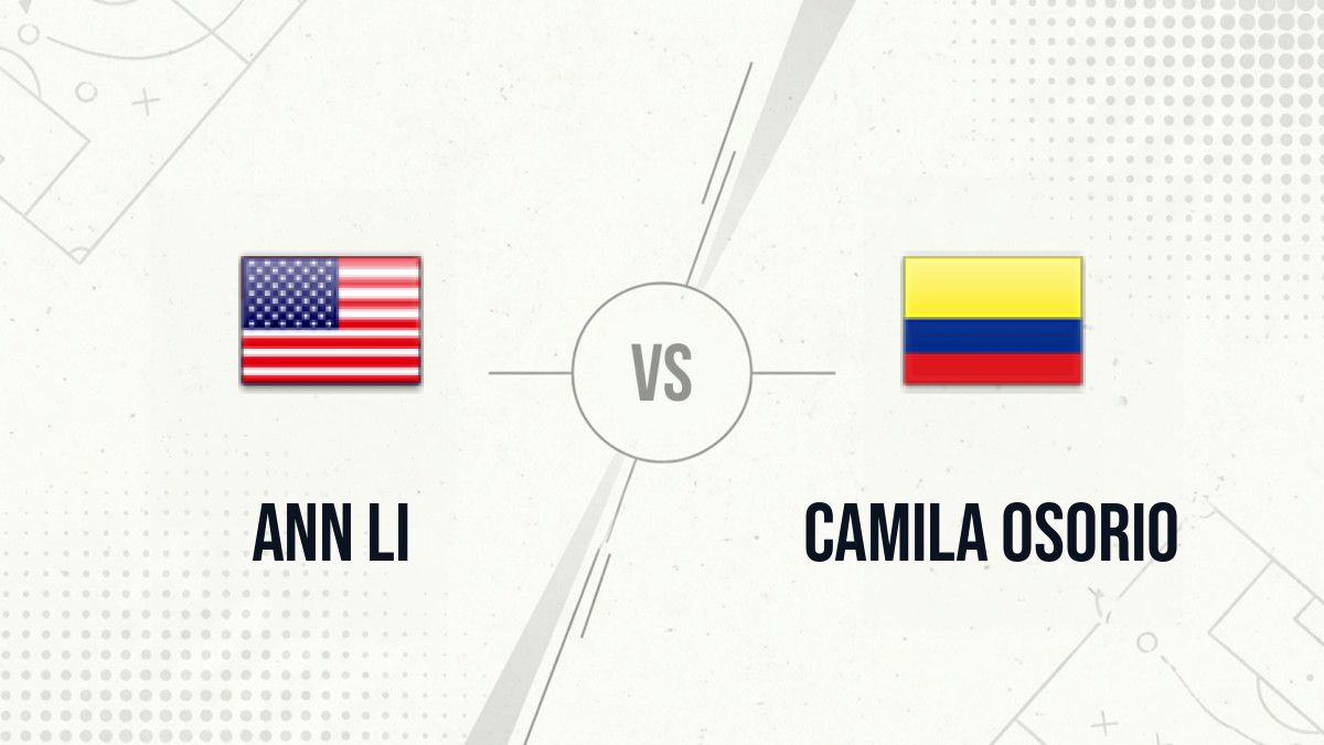 Pronostic Ann Li Camila Osorio