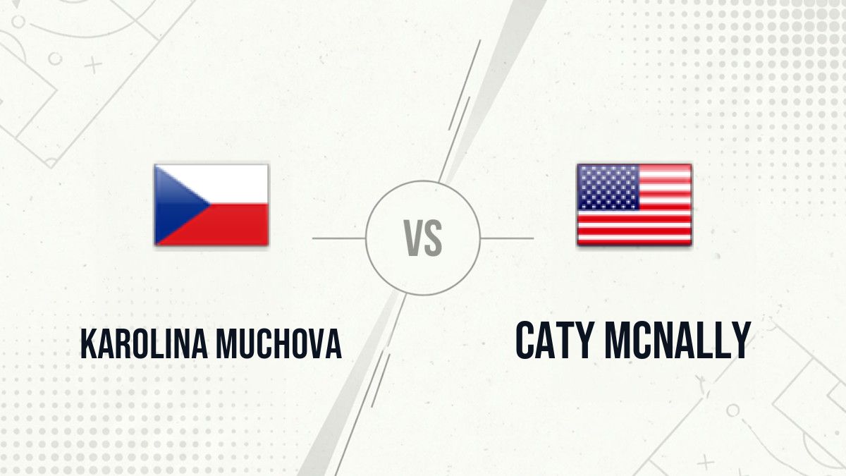 Pronostic Karolina Muchova Caty McNally
