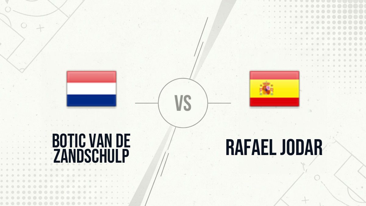Pronostic Botic van de Zandschulp Rafael Jodar