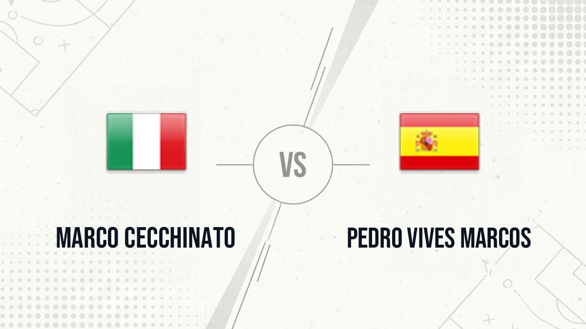Pronostic Marco Cecchinato Pedro Vives Marcos