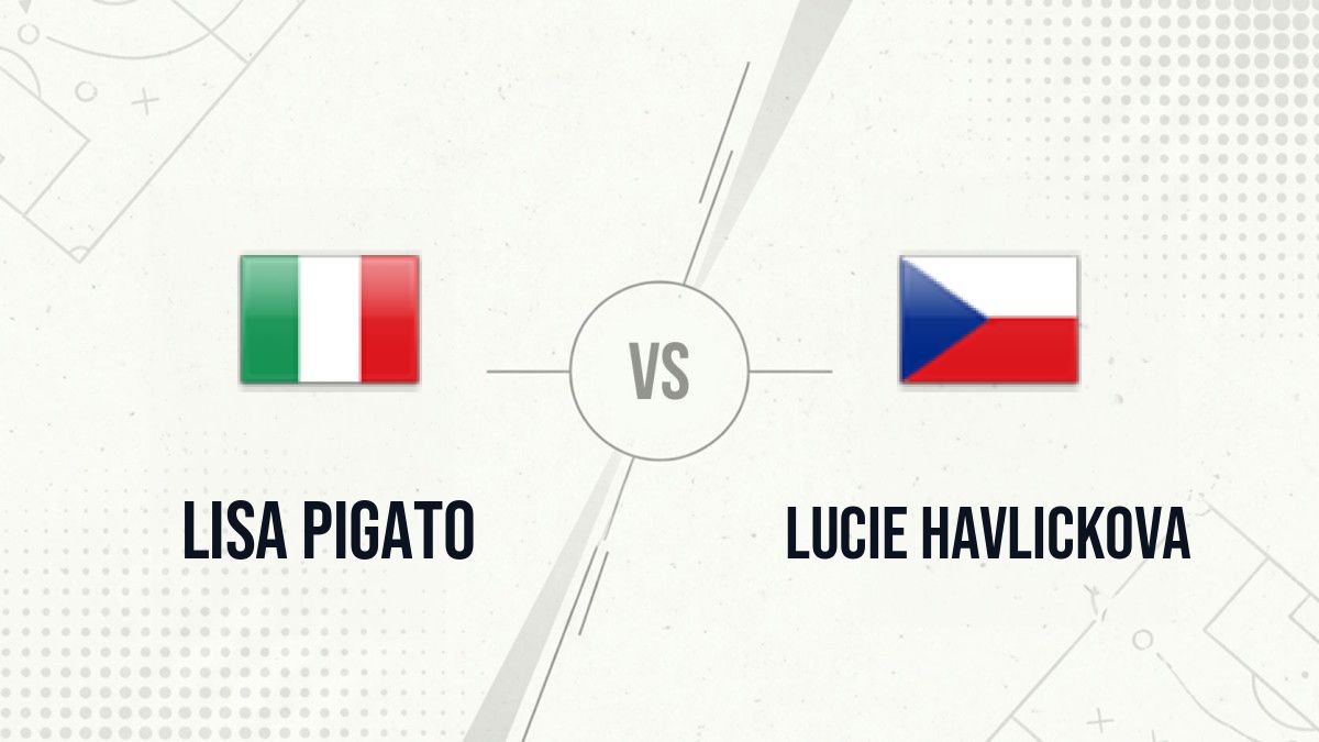 Pronostic Lisa Pigato Lucie Havlickova