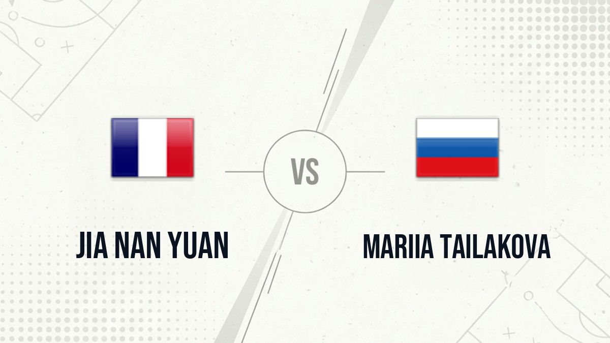 Pronostic Jia Nan Yuan Mariia Tailakova