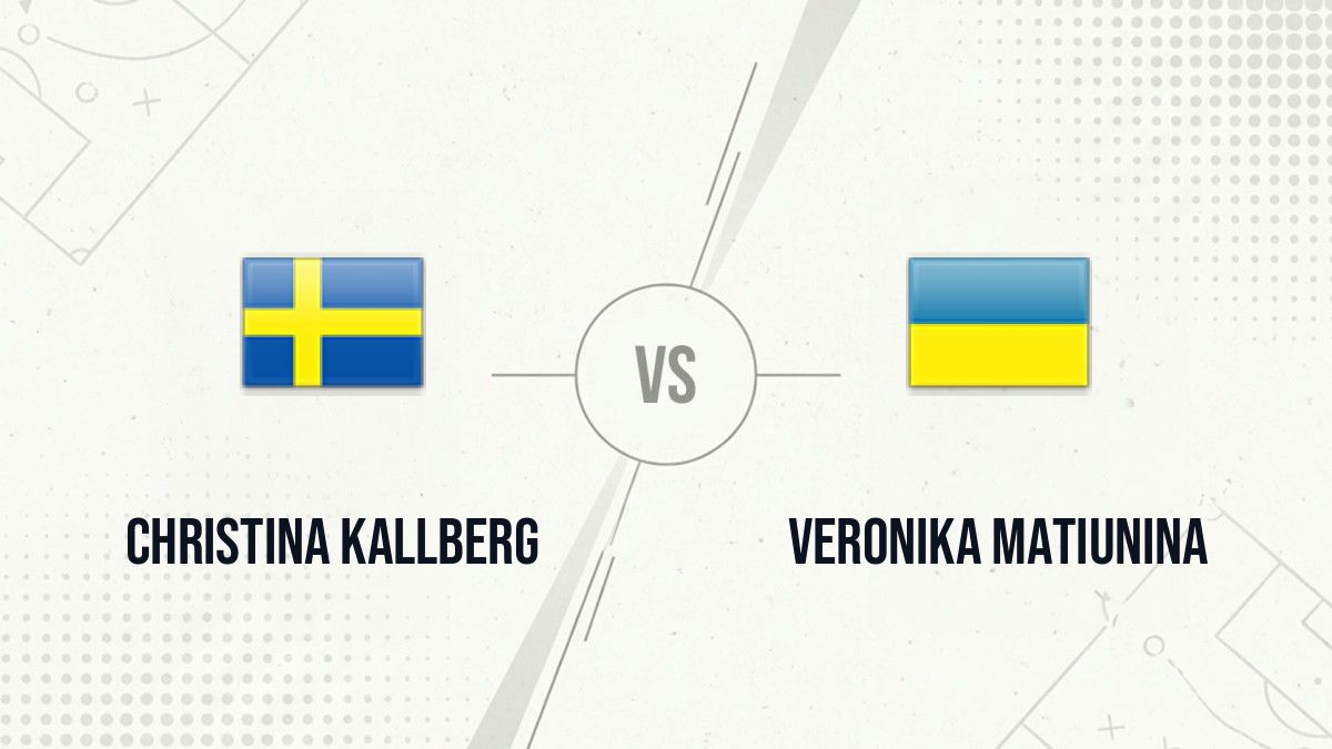 Pronostic Christina Kallberg Veronika Matiunina