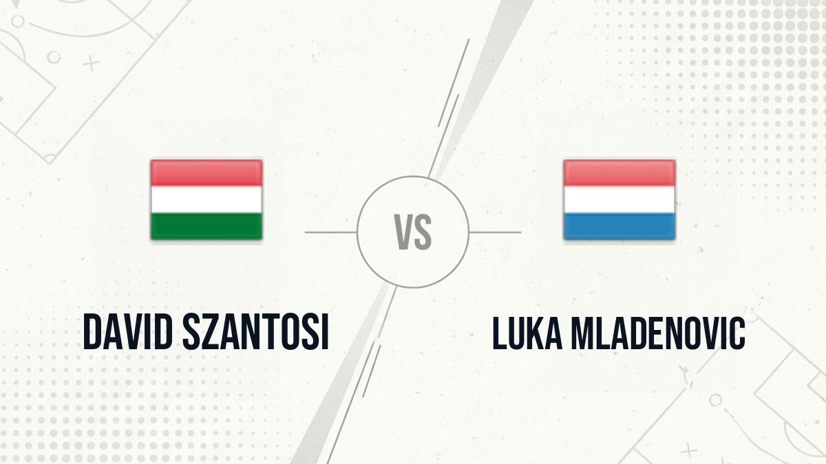 Pronostic David Szantosi Luka Mladenovic