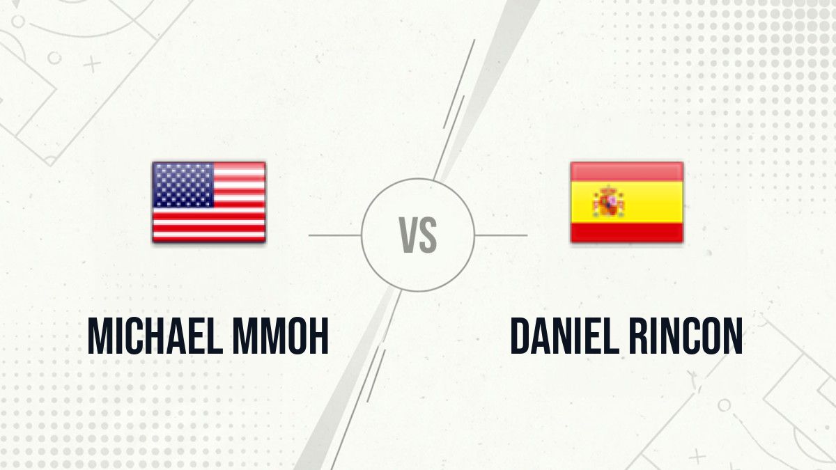 Pronostic Michael Mmoh Daniel Rincon