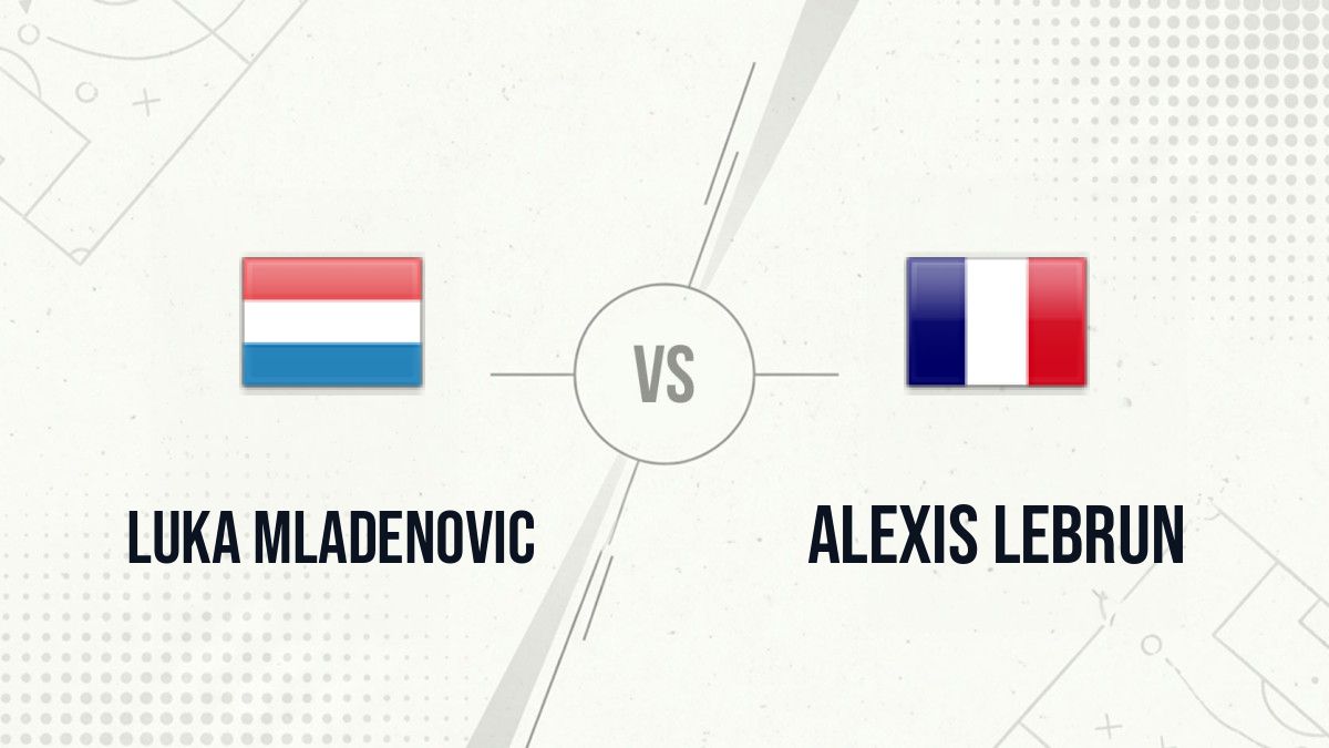 Pronostic Luka Mladenovic Alexis Lebrun