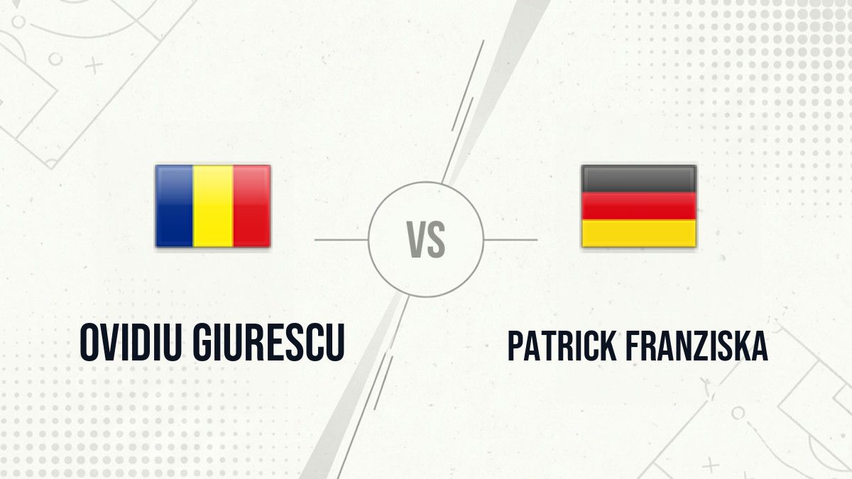 Pronostic Ovidiu Giurescu Patrick Franziska