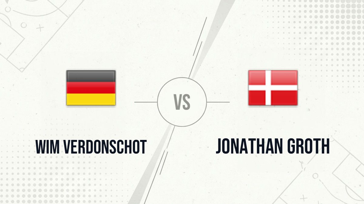Pronostic Wim Verdonschot Jonathan Groth