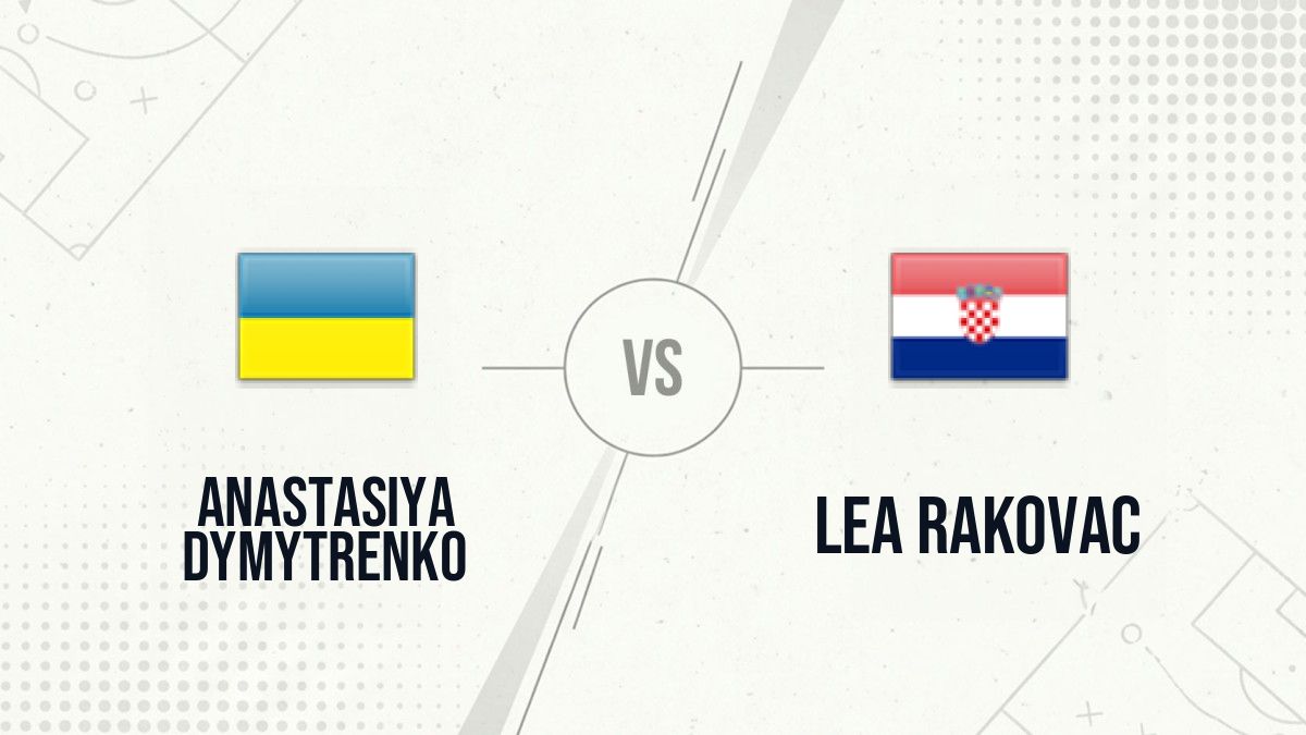 Pronostic Anastasiya Dymytrenko Lea Rakovac