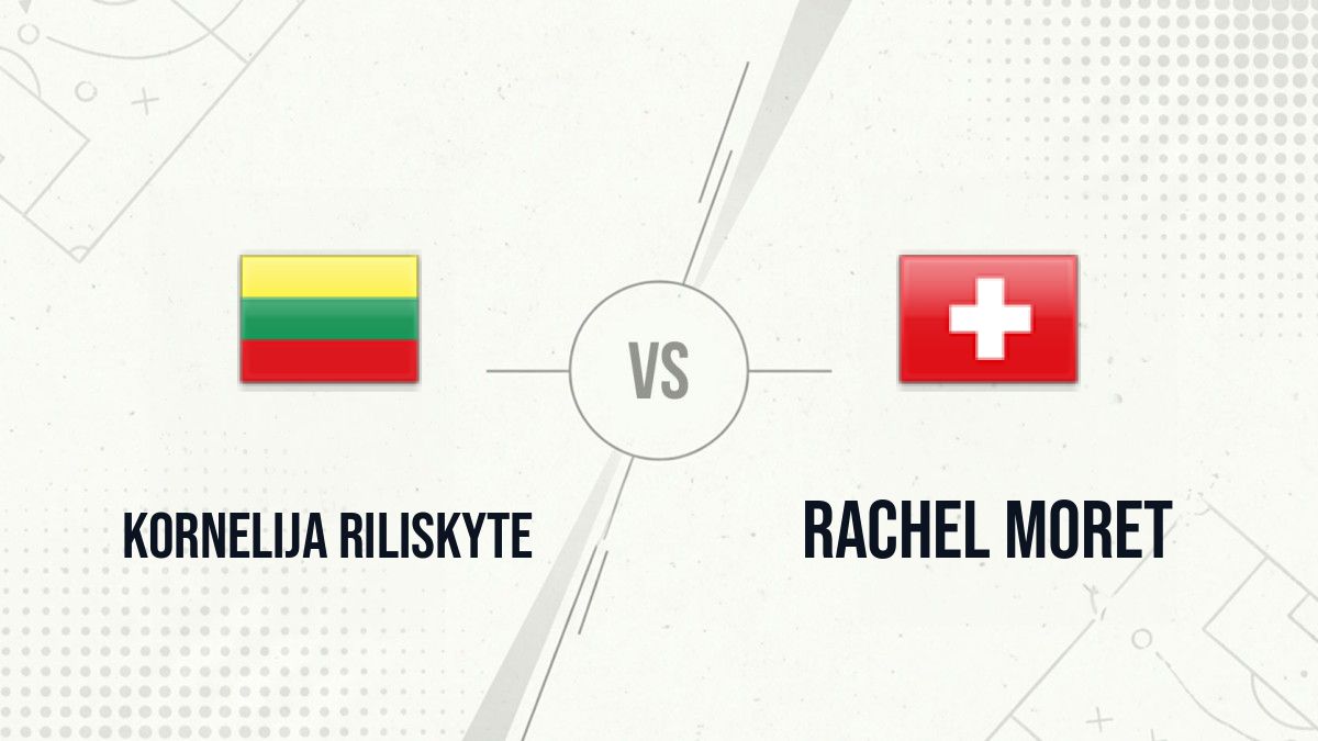 Pronostic Kornelija Riliskyte Rachel Moret