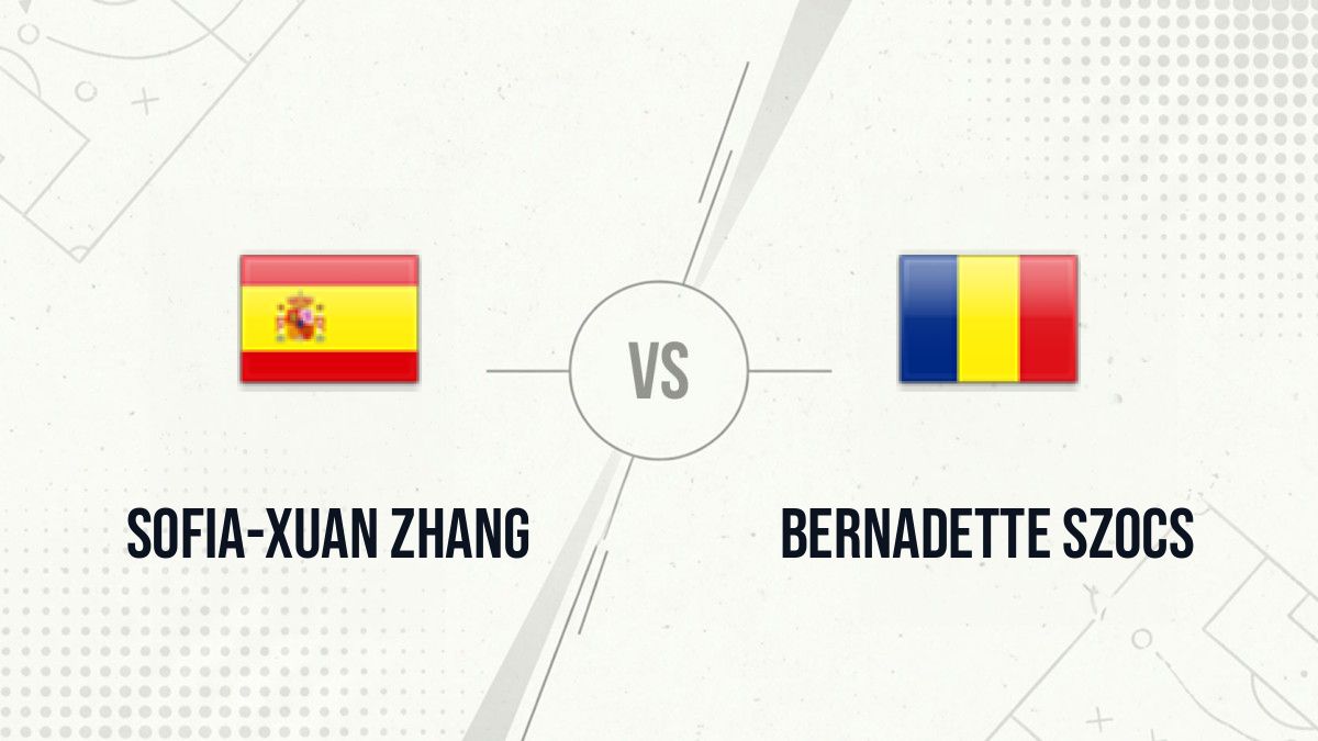 Pronostic Sofia-Xuan Zhang Bernadette Szocs