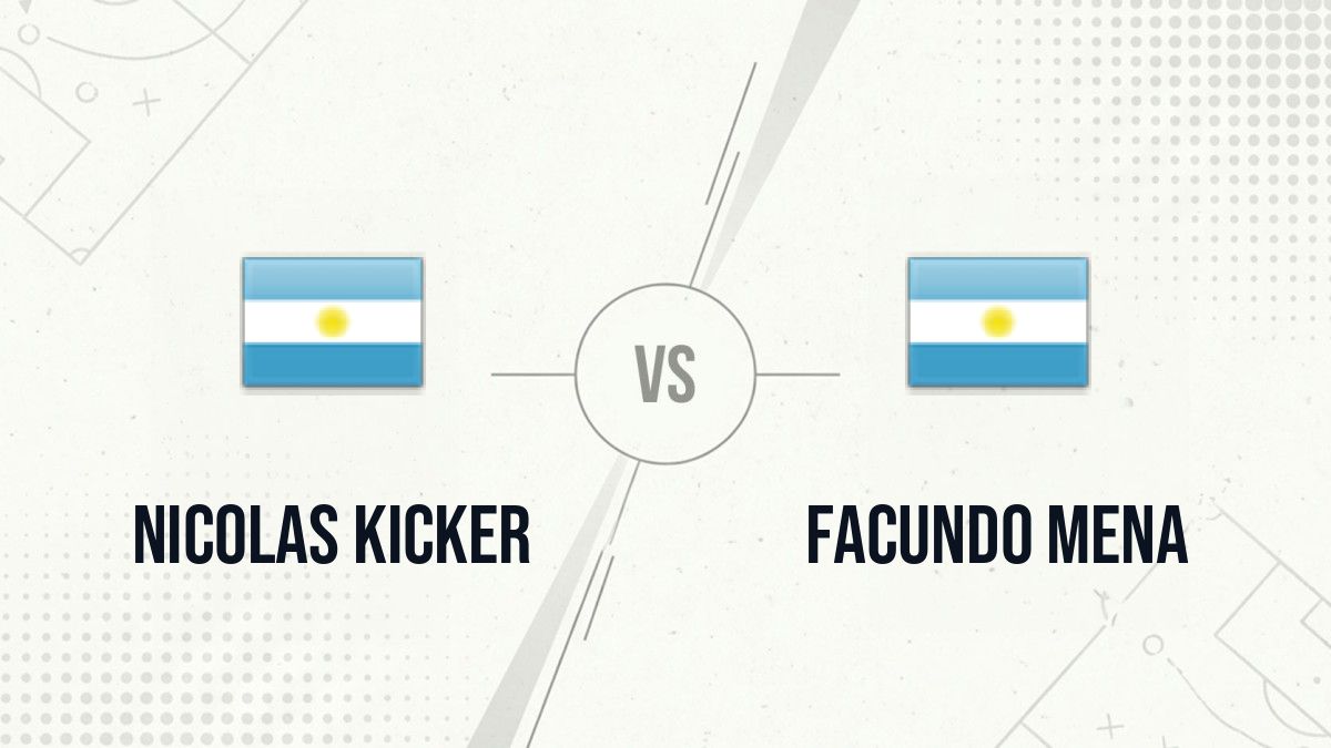 Pronostic Nicolas Kicker Facundo Mena