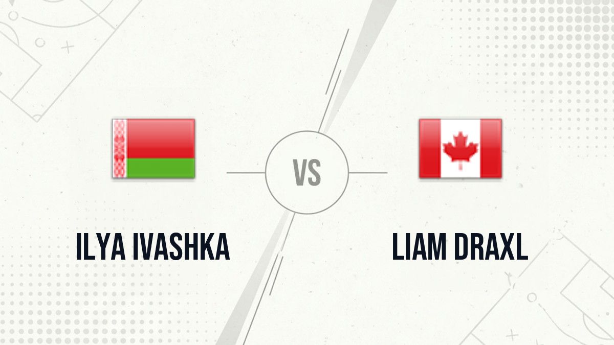 Pronostic Ilya Ivashka Liam Draxl