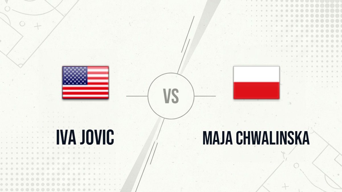 Pronostic Iva Jovic Maja Chwalinska