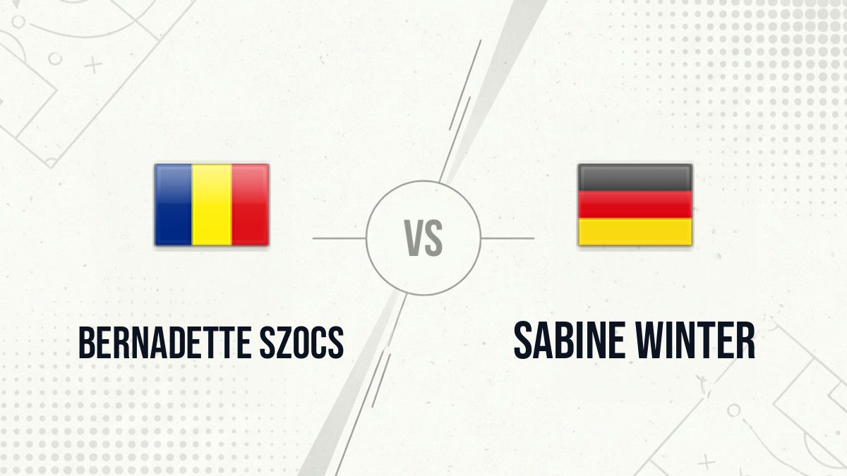 Pronostic Bernadette Szocs Sabine Winter