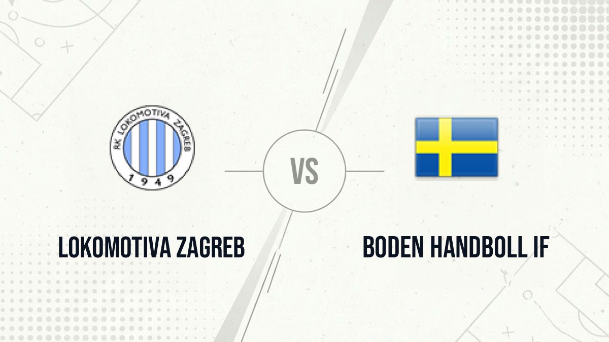 Pronostic Lokomotiva Zagreb Boden Handboll IF