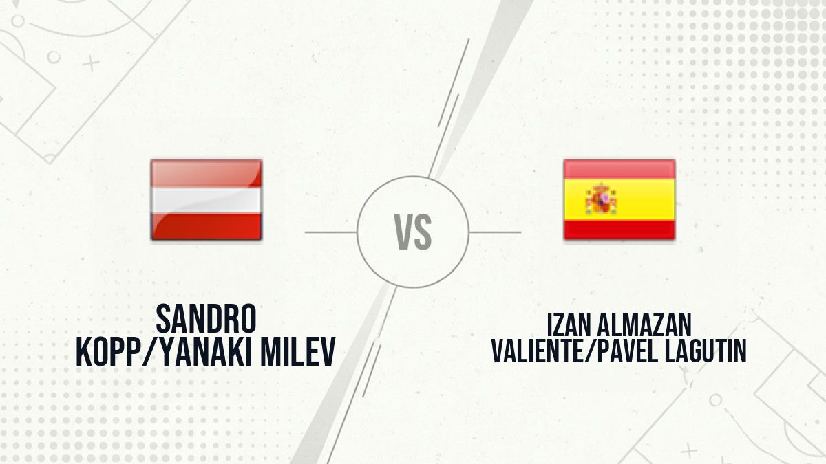 Pronostic Sandro Kopp/Yanaki Milev Izan Almazan Valiente/Pavel Lagutin