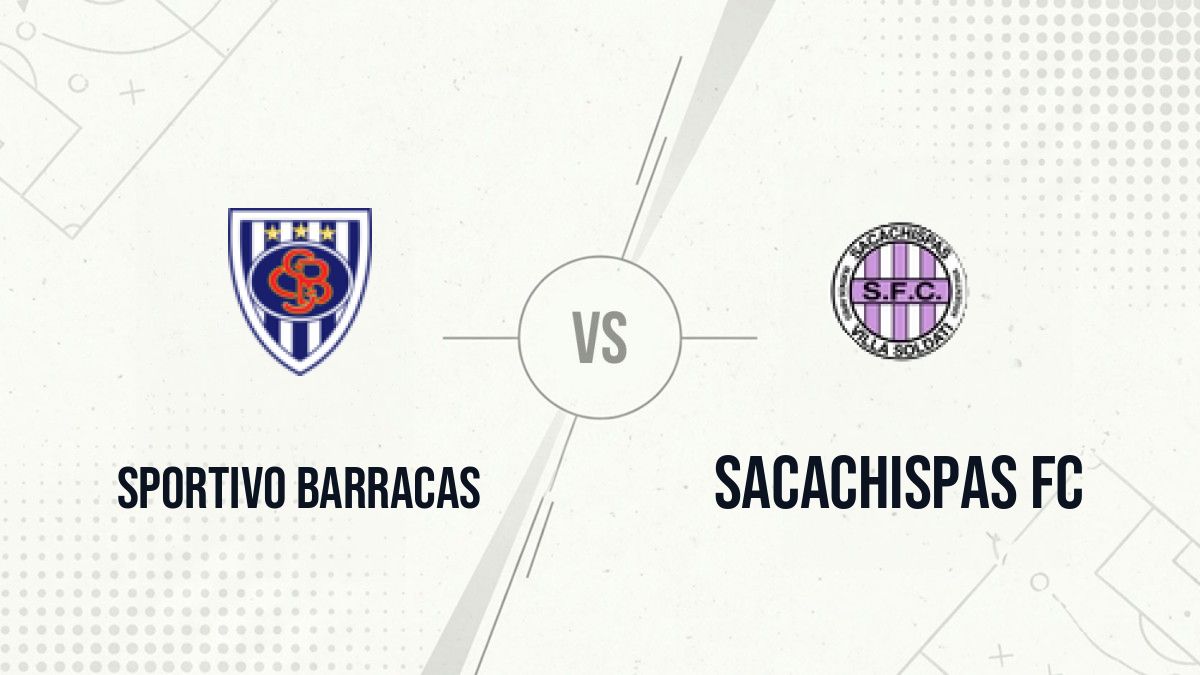 Pronostic Sportivo Barracas Sacachispas FC