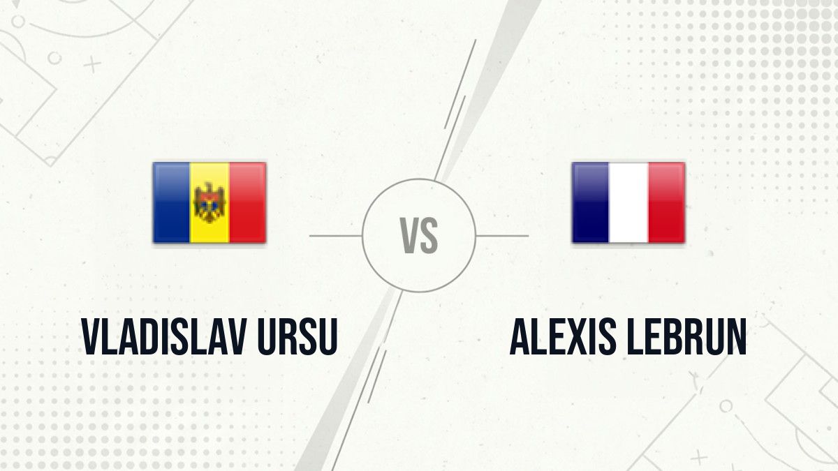 Pronostic Vladislav Ursu Alexis Lebrun