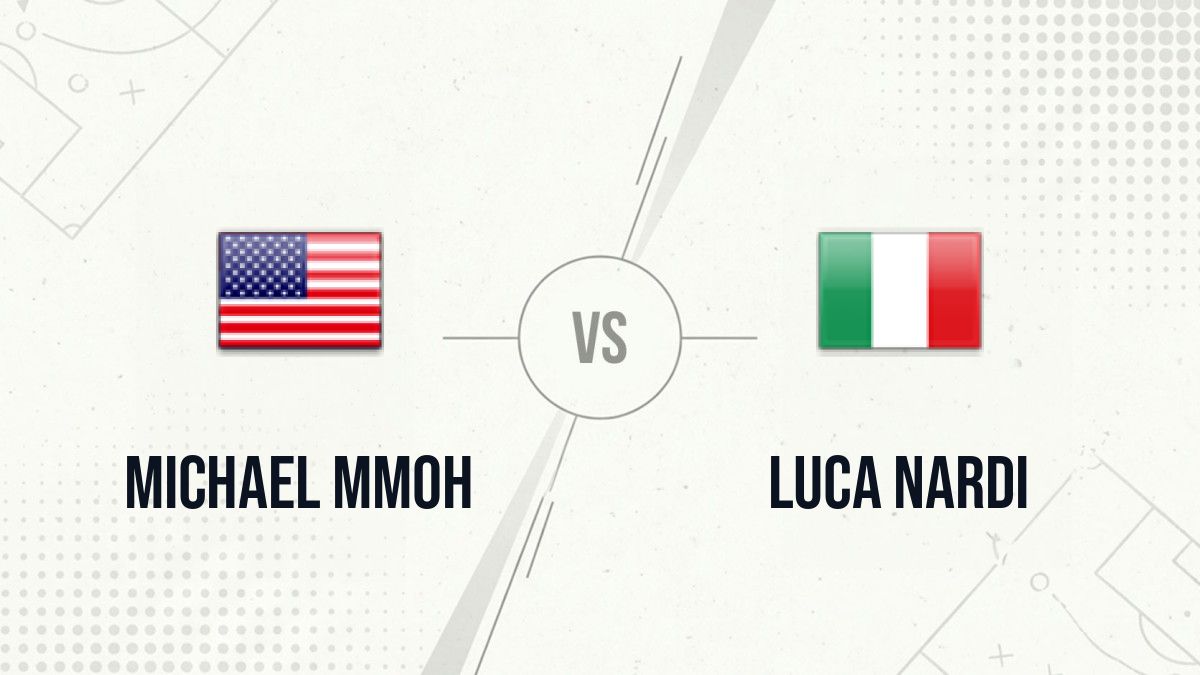 Pronostic Michael Mmoh Luca Nardi