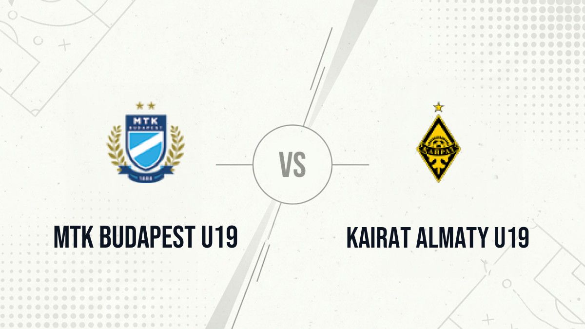 Pronostic MTK Budapest U19 Kairat Almaty U19