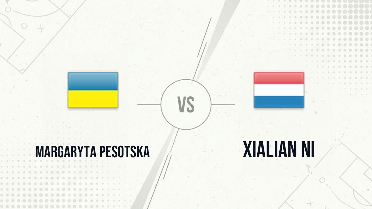 Pronostic Margaryta Pesotska Xialian Ni