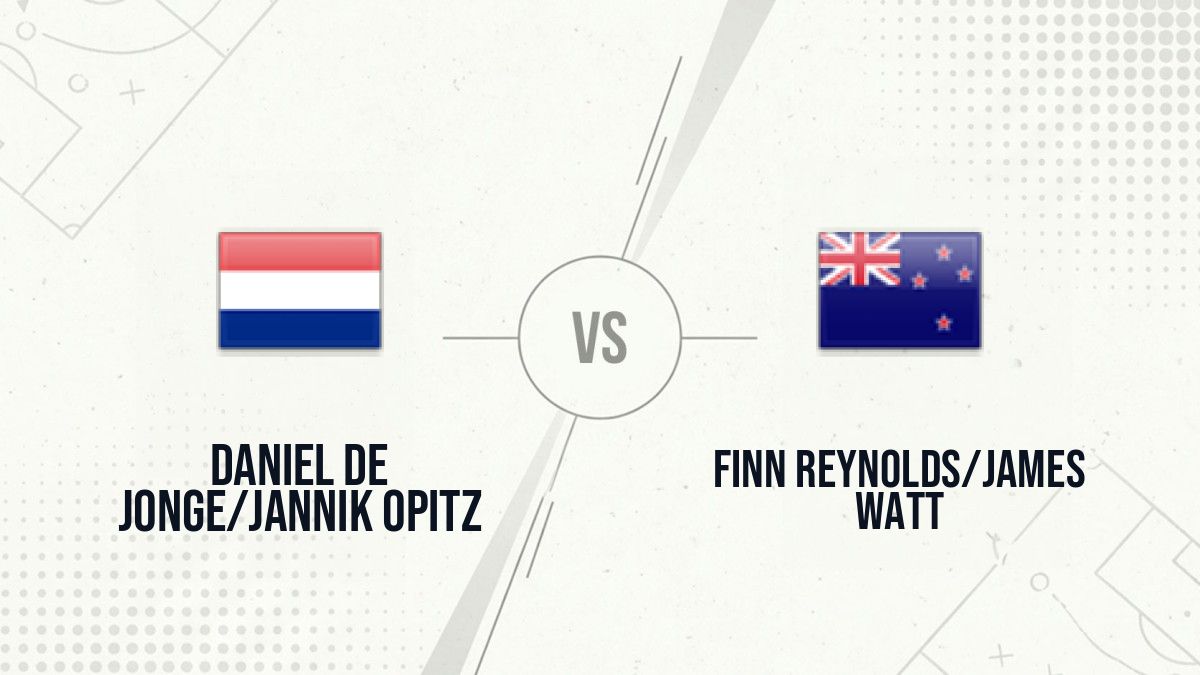 Pronostic Daniel de Jonge/Jannik Opitz Finn Reynolds/James Watt